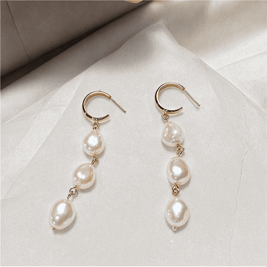 Feshwater_Pearl_Dangle_Earrings - Li’s Jewelry