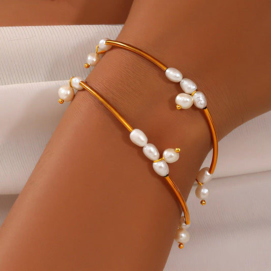 Freshwater_Pearl_Beaded_Bracelet - Li’s Jewelry