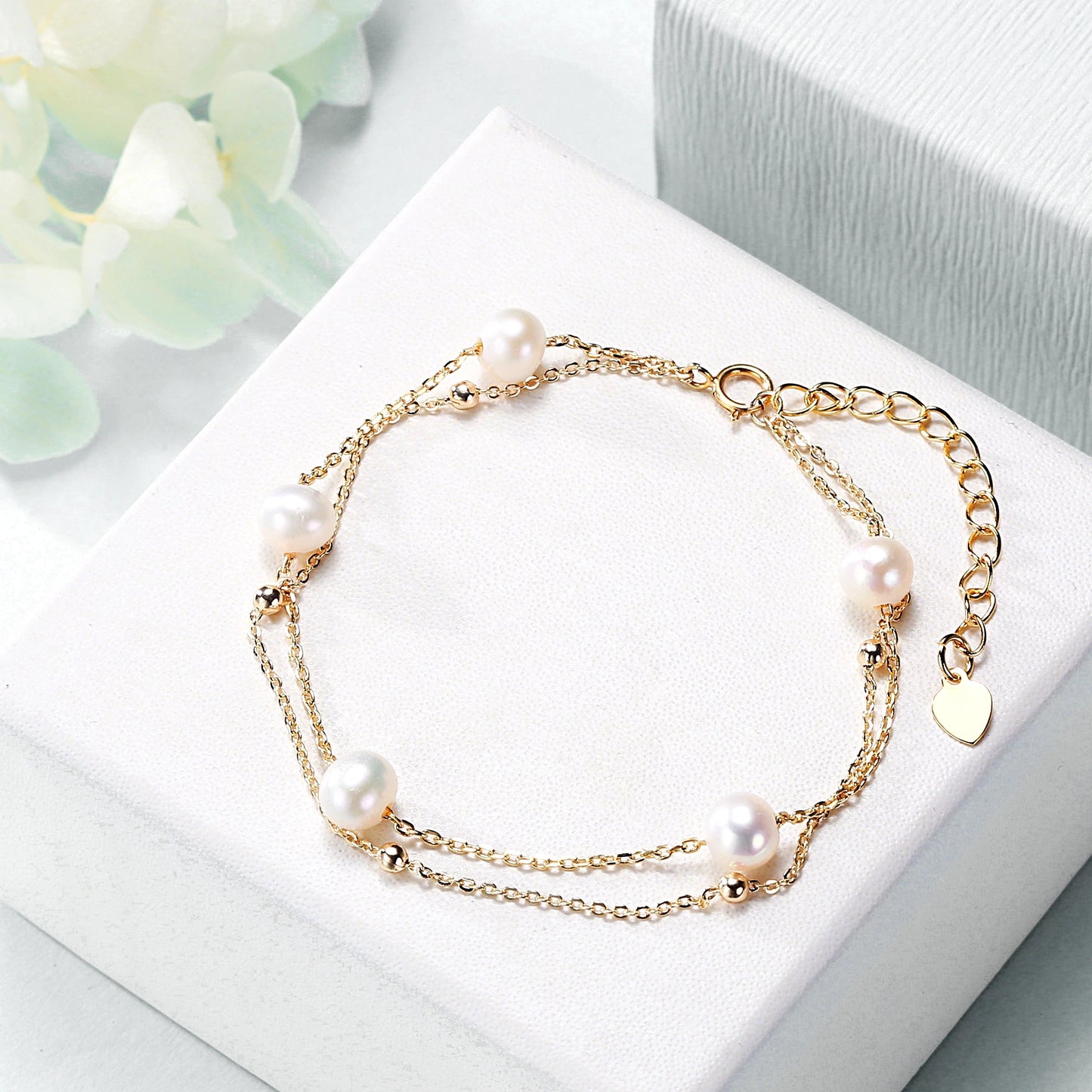 Beaded Freshwater Pearl Bracelet - Li’s Jewelry