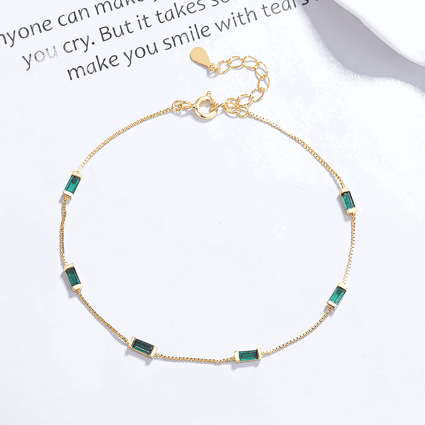 Gold_Gemstone_Bracelet - Li’s Jewelry