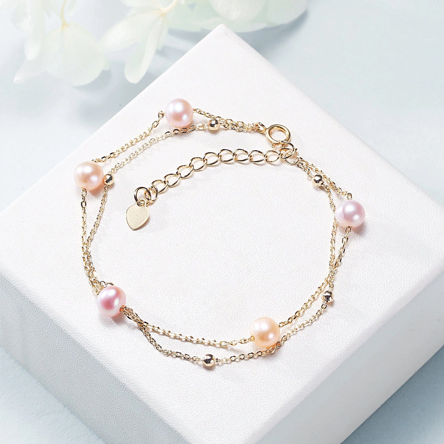 Beaded Freshwater Pearl Bracelet - Li’s Jewelry