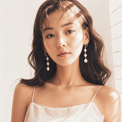 Feshwater_Pearl_Dangle_Earrings - Li’s Jewelry
