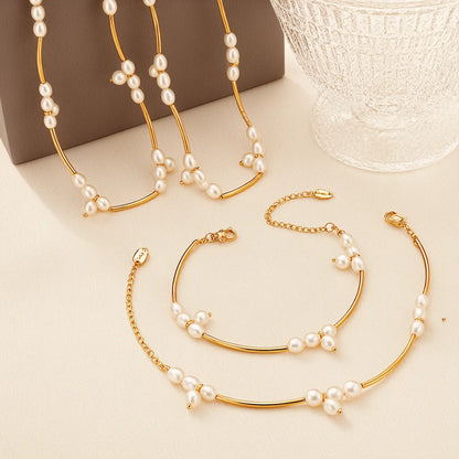 Freshwater Pearl Beaded Bracelet2