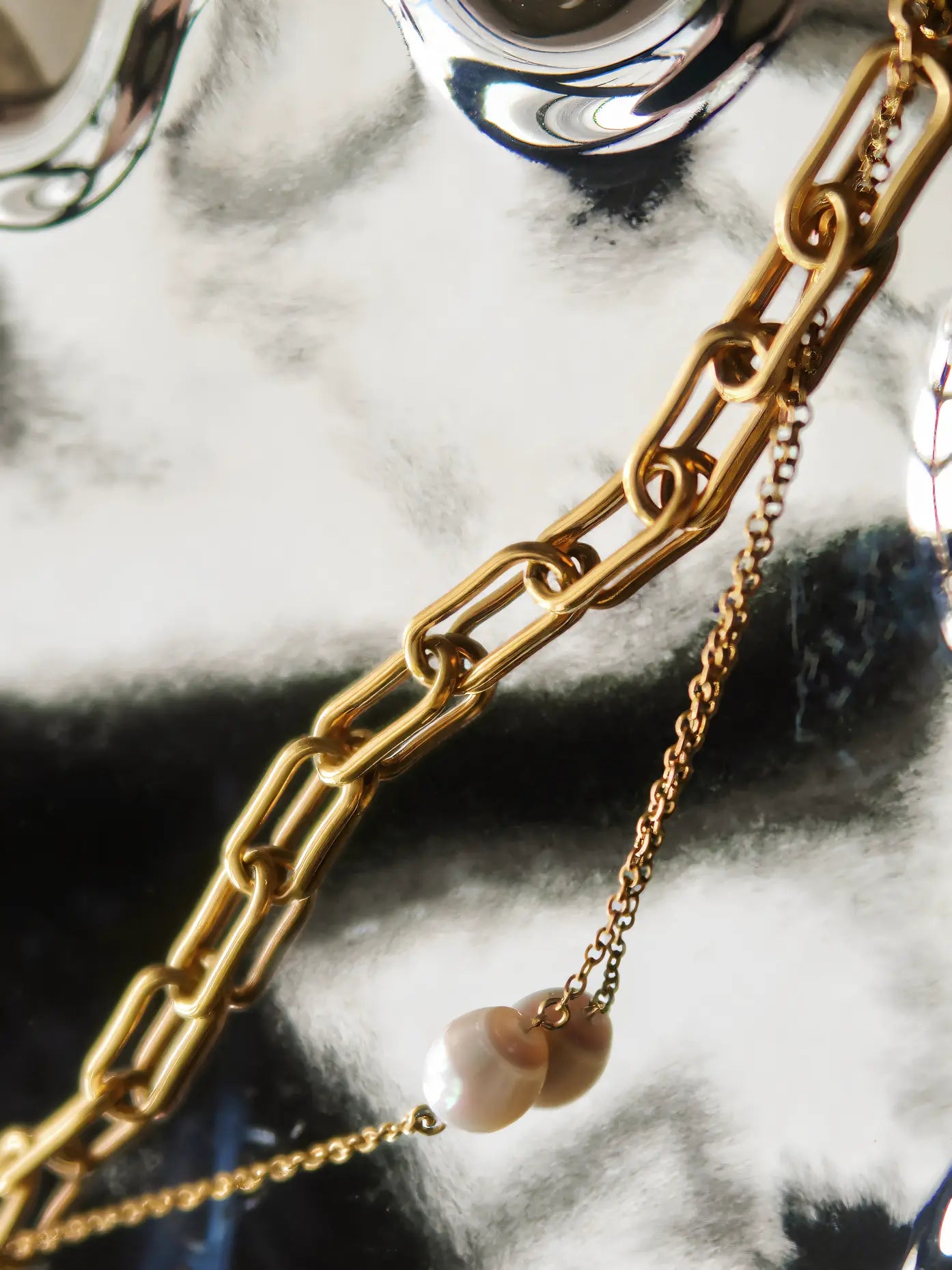 Layered-Gold-Chain-Bracelet-4