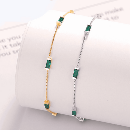 Silver_Gemstone_Bracelet_4 - Li’s Jewelry